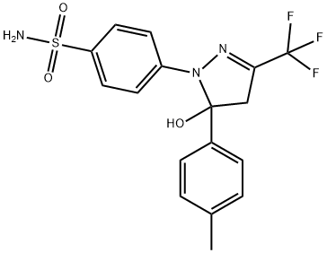 塞来昔布杂质5 结构式