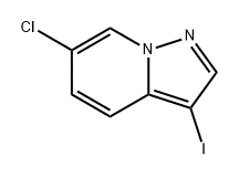 6-氯-3-碘吡唑[1,5-A]吡啶 结构式