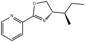 (S)-4-((R)-仲丁基)-2-(吡啶-2-基)-4,5-二氢恶唑 结构式