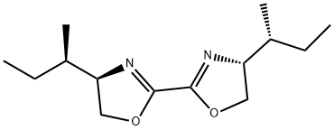 (4R,4'R)-4,4'-二((R)-仲丁基)-4,4',5,5'-四氢-2,2'-联恶唑 结构式