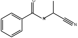 Benzamide, N-(1-cyanoethyl)- 结构式