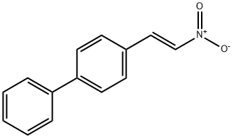 1,1'-Biphenyl, 4-[(1E)-2-nitroethenyl]- 结构式