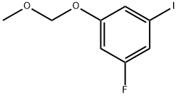 1-Fluoro-3-iodo-5-(methoxymethoxy)benzene 结构式