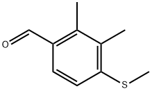 2,3-Dimethyl-4-(methylthio)benzaldehyde 结构式