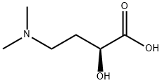 (2S)-4-(dimethylamino)-2-hydroxybutanoic acid 结构式