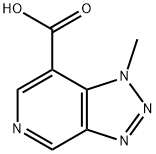 1-甲基-1H-[1,2,3]三唑并[4,5-C]吡啶-7-羧酸 结构式