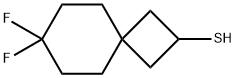 7,7-difluorospiro[3.5]nonane-2-thiol 结构式