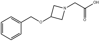 2-[3-(benzyloxy)azetidin-1-yl]acetic acid 结构式