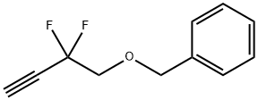(2,2-二氟-3-丁炔-1-基)氧基]甲基]苯 结构式