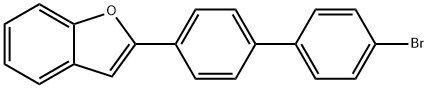 2-(4-溴[1,1-联苯]-4-基)-苯并呋喃 结构式