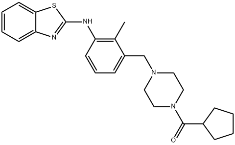 化合物 RORΓT/DHODH-IN-2 结构式