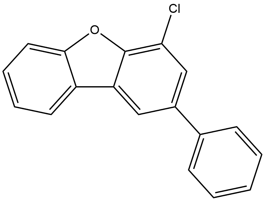 4-氯-2-苯基二苯并[B,D]呋喃 结构式