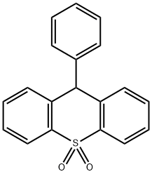 9H-Thioxanthene, 9-phenyl-, 10,10-dioxide 结构式