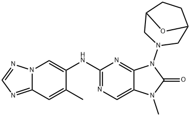 化合物 DNA-PK-IN-7 结构式