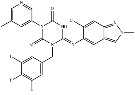 化合物 ABIMTRELVIR 结构式