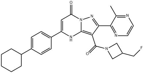 化合物 GNE-7883 结构式