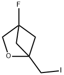 4-氟-1-(碘甲基)-2-氧杂双环[2.1.1]己烷 结构式