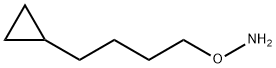 O-(4-cyclopropylbutyl)hydroxylamine 结构式