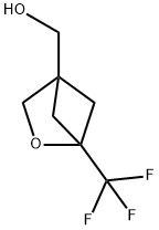 1-(三氟甲基)-2-氧杂双环[2.1.1]己烷-4-基]甲醇 结构式