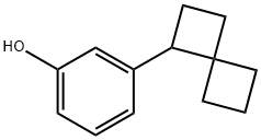 3-{spiro[3.3]heptan-1-yl}phenol 结构式