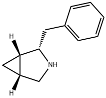 (1S,2S,5R)-2-苄基-3-氮杂双环[3.1.0]己烷 结构式