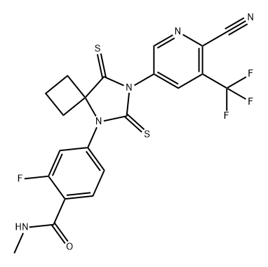 阿帕鲁胺杂质27 结构式
