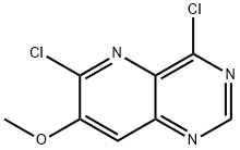 4,6-二氯-7-甲氧基吡啶并[3,2-D]嘧啶 结构式