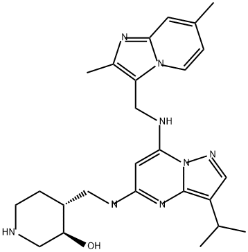 化合物 CDK7/12-IN-1 结构式
