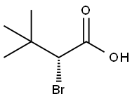 (R)-2-溴-3,3-二甲基丁酸 结构式