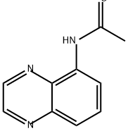 Acetamide, N-5-quinoxalinyl- 结构式