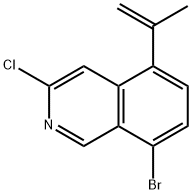 Isoquinoline, 8-bromo-3-chloro-5-(1-methylethenyl)-