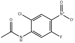 N-(2-Chloro-5-fluoro-4-nitro-phenyl)acetamide 结构式