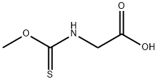 Glycine, N-(methoxythioxomethyl)- 结构式