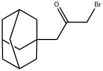 2-Propanone, 1-bromo-3-tricyclo[3.3.1.13,7]dec-1-yl- 结构式