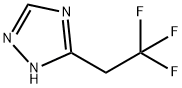 5-(2,2,2-三氟乙基)-1H-1,2,4-三唑 结构式