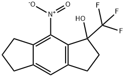 8-硝基-1-(三氟甲基)-1,2,3,5,6,7-六氢-S-INDACEN-1-醇 结构式