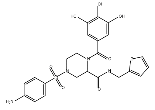 化合物 HIV-1 INHIBITOR-45 结构式