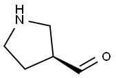 3-Pyrrolidinecarboxaldehyde, (3S)- 结构式