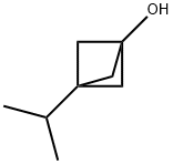 3-(propan-2-yl)bicyclo[1.1.1]pentan-1-ol 结构式