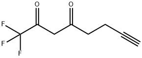 1,1,1-trifluorooct-7-yne-2,4-dione 结构式