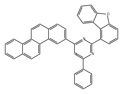 1,3,5-Triazine, 2-(3-chrysenyl)-4-(1-dibenzofuranyl)-6-phenyl-