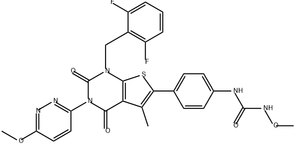 瑞卢戈利杂质2 结构式