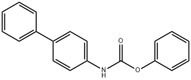 Carbamic acid, [1,1'-biphenyl]-4-yl-, phenyl ester (9CI) 结构式