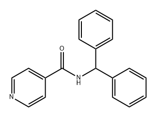 N-苯甲基异烟酰胺 结构式