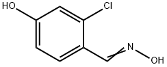 Benzaldehyde, 2-chloro-4-hydroxy-, oxime 结构式