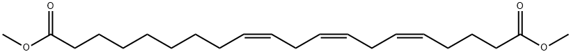 5(Z),8(Z),11(Z)-二十碳三烯-1,20-二酸甲酯 结构式