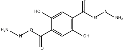 2,5-双((肼氧基)羰基)苯-1,4-二醇 结构式