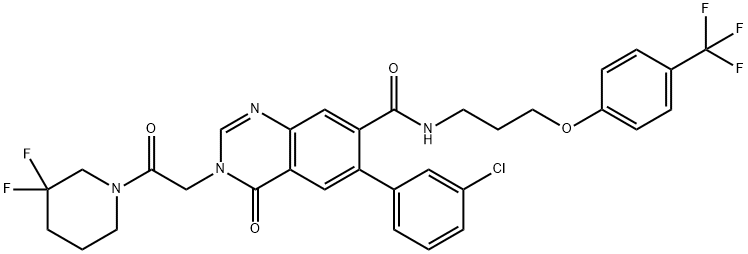 化合物 NOD1/2 ANTAGONIST-1 结构式