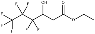 Hexanoic acid, 4,4,5,5,6,6,6-heptafluoro-3-hydroxy-, ethyl ester 结构式