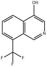 8-(三氟甲基)异喹啉-4-醇 结构式